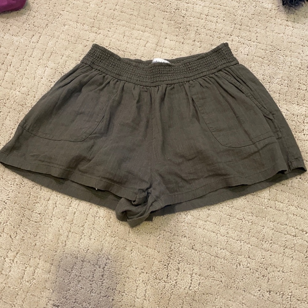 Olive Abercrombie shorts